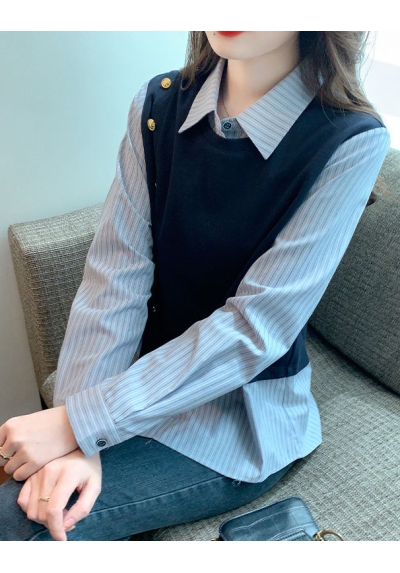 blouse  wanita korea import T8736