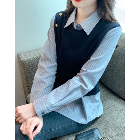 blouse  wanita korea import T8736