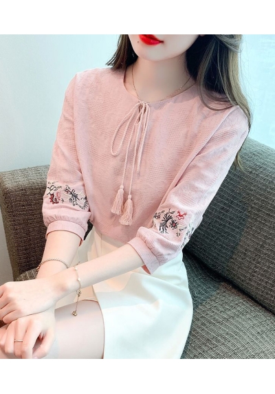 blouse  wanita korea import T8737