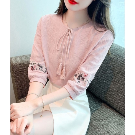 blouse  wanita korea import T8737