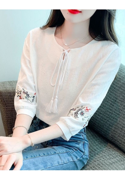blouse  wanita korea import T8738