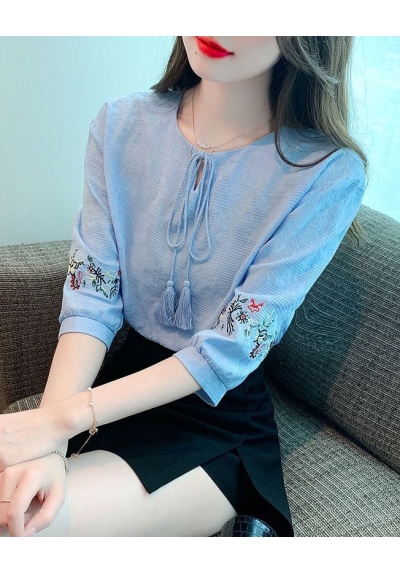 blouse  wanita korea import T8739