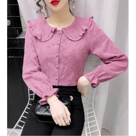 blouse  wanita korea import T8705