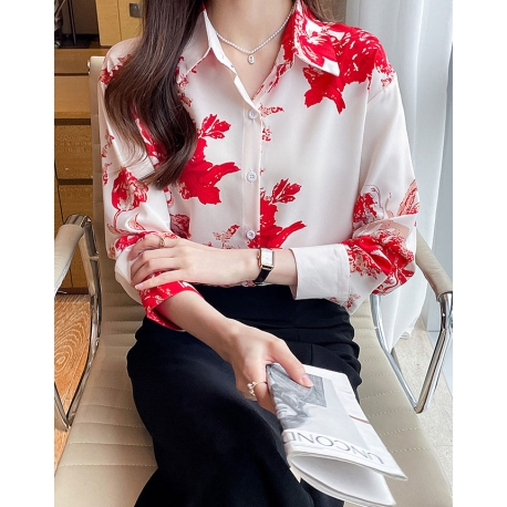 kemeja wanita korea import kerah sailor T8749