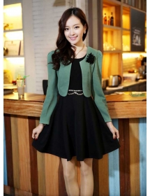 dress wanita import D2597