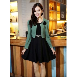 dress wanita import D2597