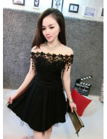 dress wanita import D2599