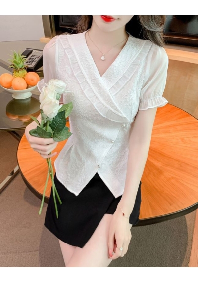 blouse  wanita korea import T8771