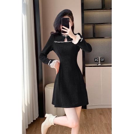 dress wanita korea import  D8437