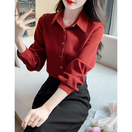 Kemeja wanita korea import T8770