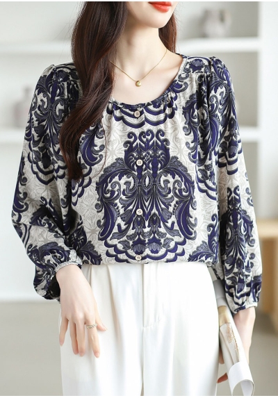 blouse  wanita korea import T8768