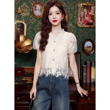 blouse  wanita korea import T8768