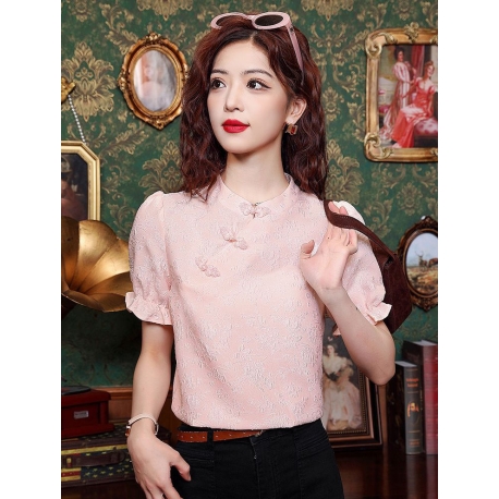 blouse  brukat wanita korea import T8780