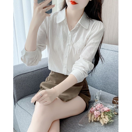Kemeja wanita korea import T8777