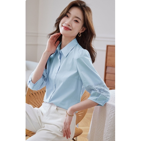 Kemeja wanita korea import T8797