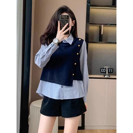 blouse  wanita korea import T8737