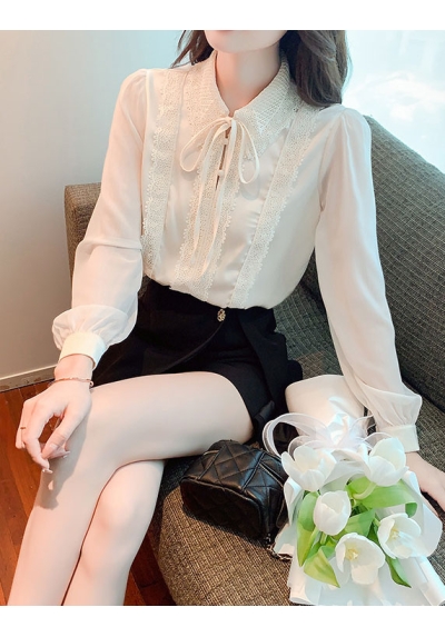 blouse  wanita import korea berkerah T8808