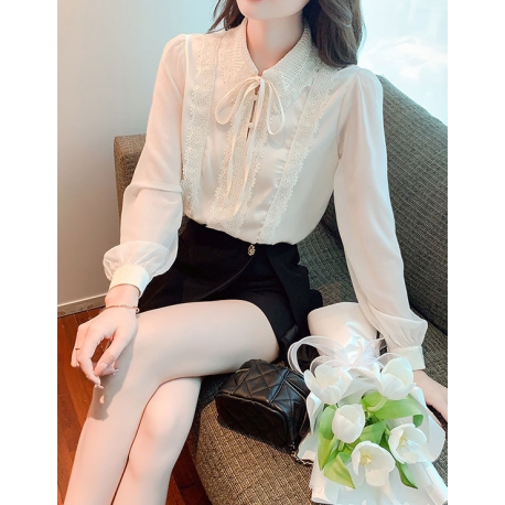 blouse  wanita import korea berkerah T8808