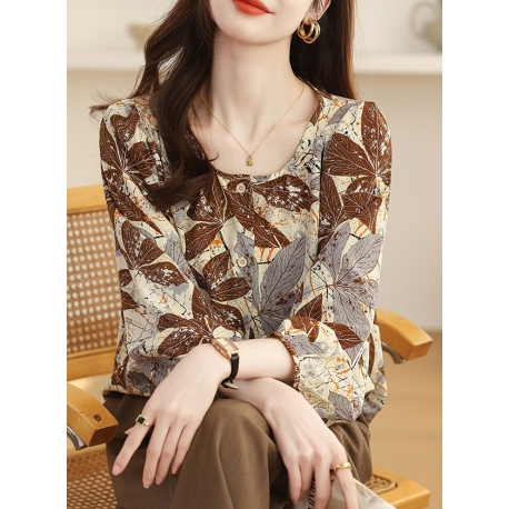 blouse  wanita v-neck lengan pendek import T8759