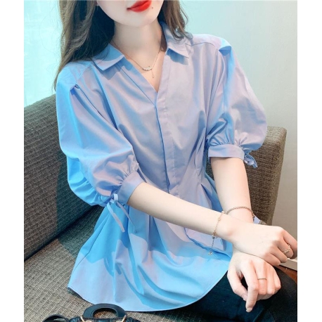 Kemeja wanita korea import T8807