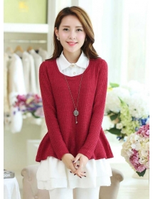 blouse wanita korea T2502