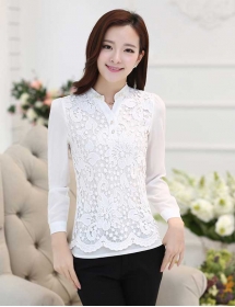 blouse korea lengan panjang T2505