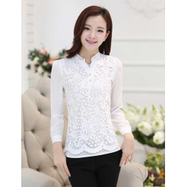 blouse korea lengan panjang T2505