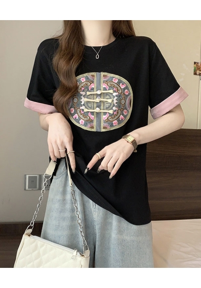 blouse  wanita korea import T8824