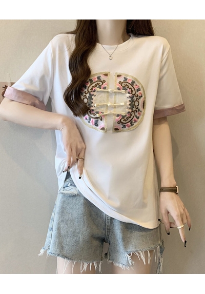 blouse  wanita korea import T8825