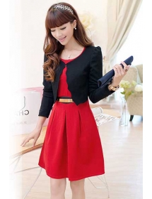 dress wanita import D2171