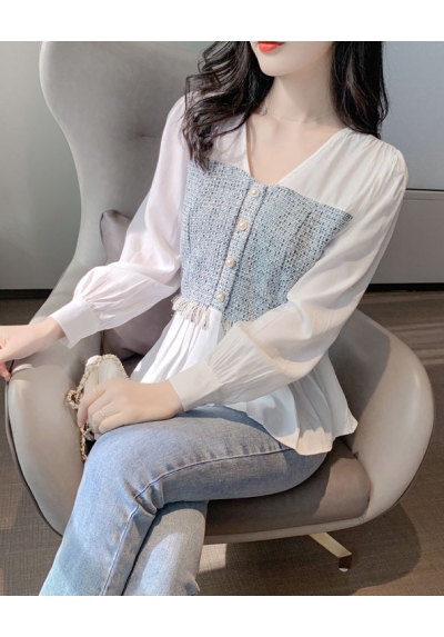 blouse  wanita korea import T8779