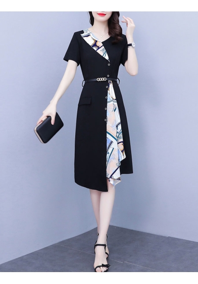dress wanita korea import D8453