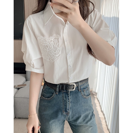 Kemeja wanita korea import T8836