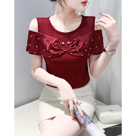 blouse  wanita korea import T8838