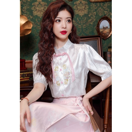 blouse  wanita korea import T8840