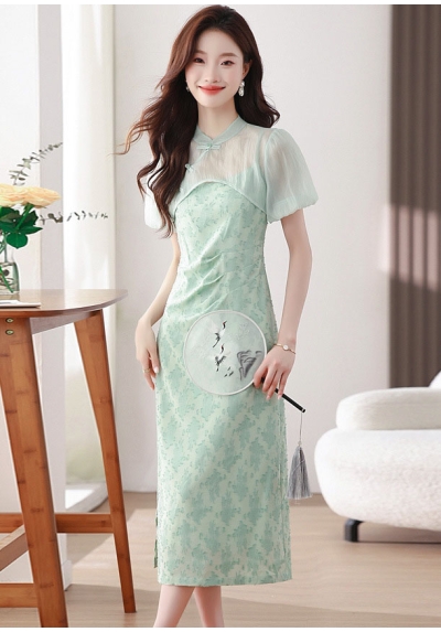 dress cheongsam import D8349