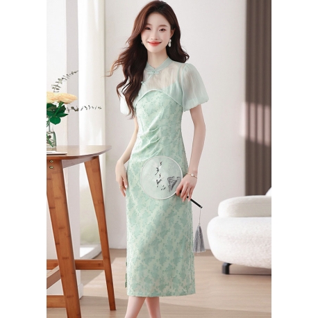 dress cheongsam import D8349
