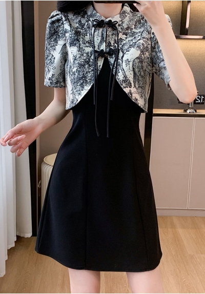 dress cheongsam import D8464