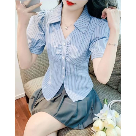 Kemeja wanita korea import T8837