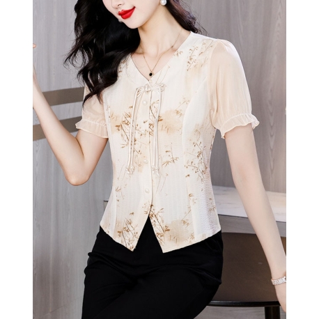 blouse  wanita import korea T8845