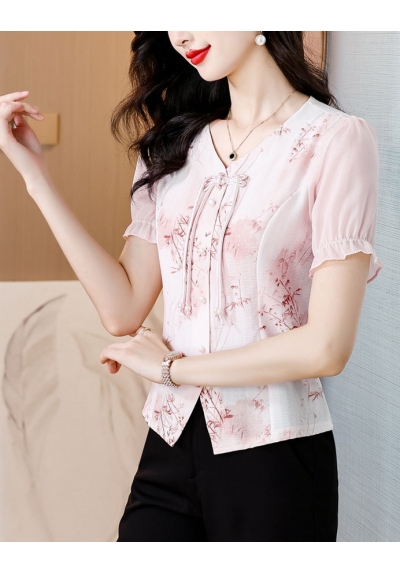 blouse  wanita import korea T8848