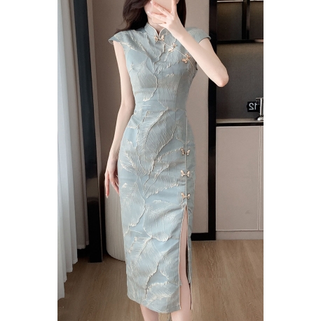 dress cheongsam import D8465