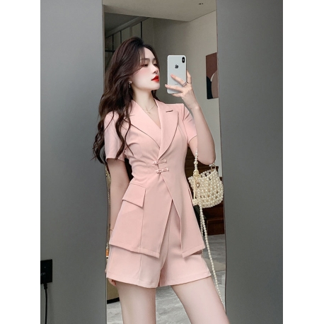 setelan brukat cheongsam wanita korea import D8462