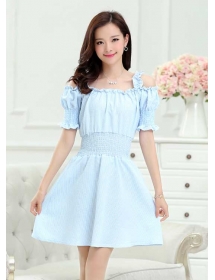 dress wanita import D2646