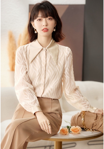 kemeja wanita korea T7711