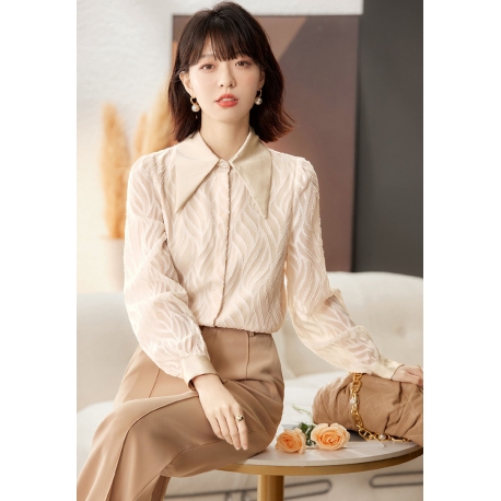 kemeja wanita korea T7711