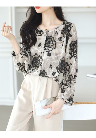 blouse  wanita korea import T8827