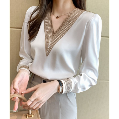 blouse  wanita korea import T8867