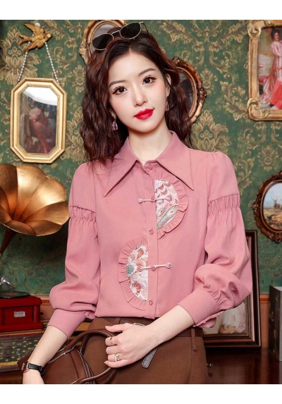 Kemeja wanita korea import T8846