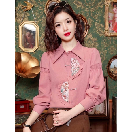 Kemeja wanita korea import T8846
